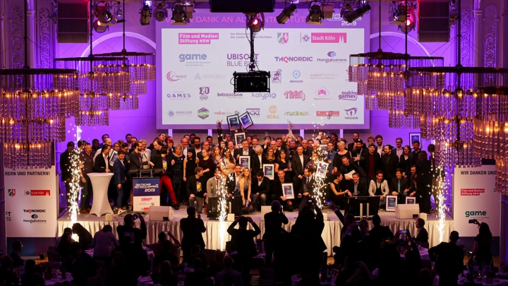 Die Gala des Deutschen Entwicklerpreises 2019. EDITORIAL247.COM