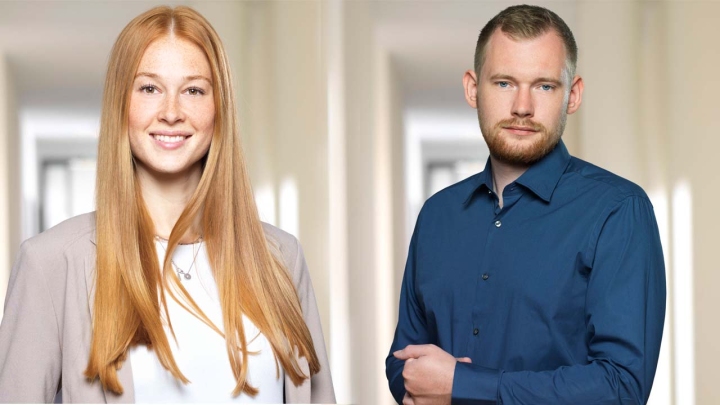 Samantha Brock und Jan Menzel sind seit September neu beim game. game