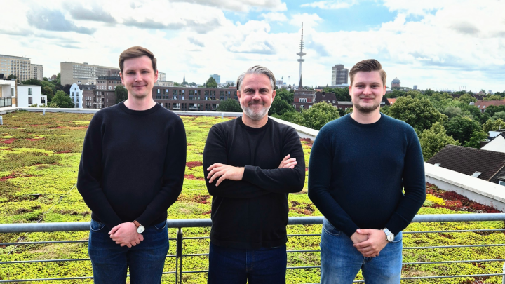 V.l.n.r.: Jonas Hüsges, Carsten Fichtelmann und Martin Ditter