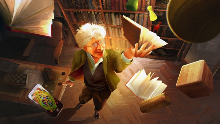 Prof. Dr. Jens Junge Illustration von Lisa Gawenda